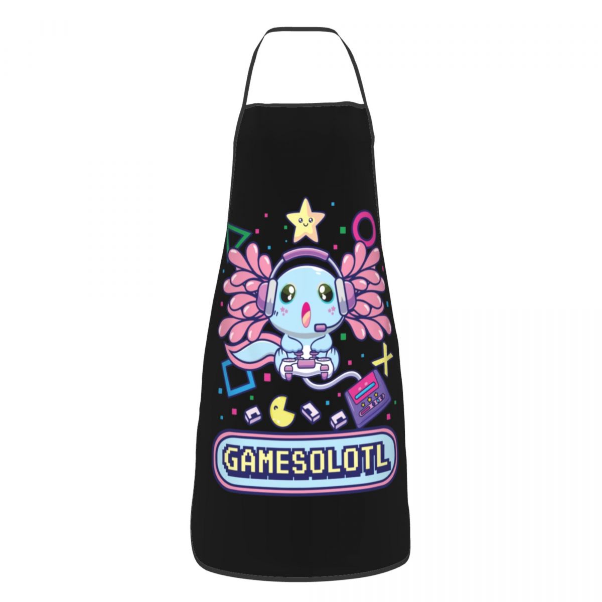 Kitchen Baking Game - Gamesalotl Axolotl 재생 비디오 게임 앞치마