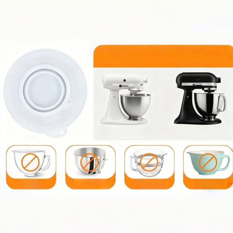 Kitchen Aid Baking Lid - 1Pcs DIY 실리콘 믹서 볼 뚜껑