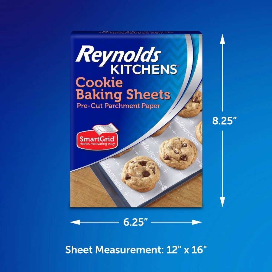 Kitchen Baking Sheets - 키친스 쿠키 베이킹 시트 프리컷 유산지