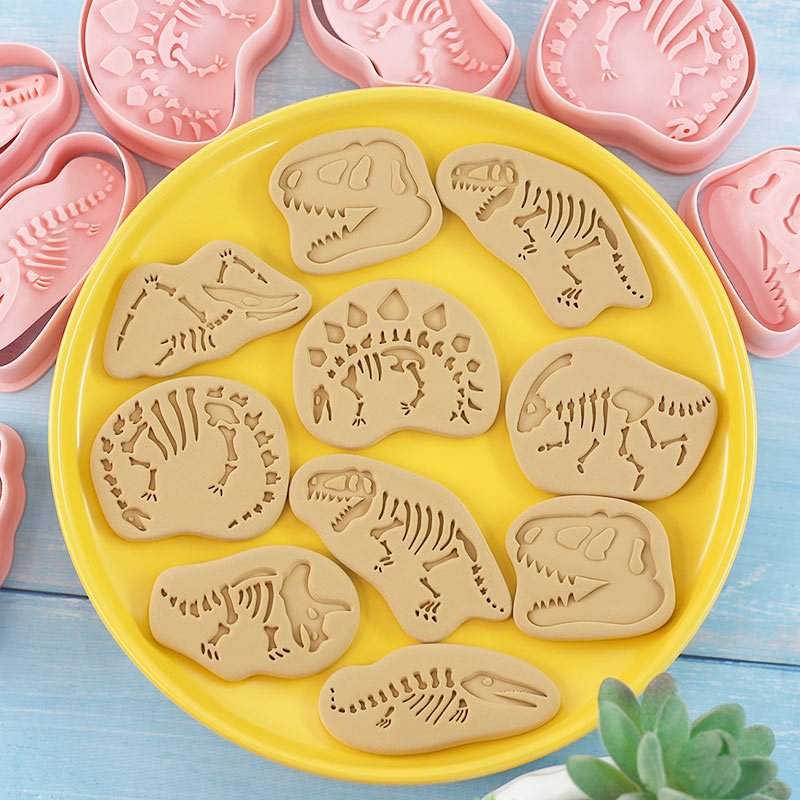 Cookie Cutter Set - 8종 공룡 화석 쿠키 커터 세트