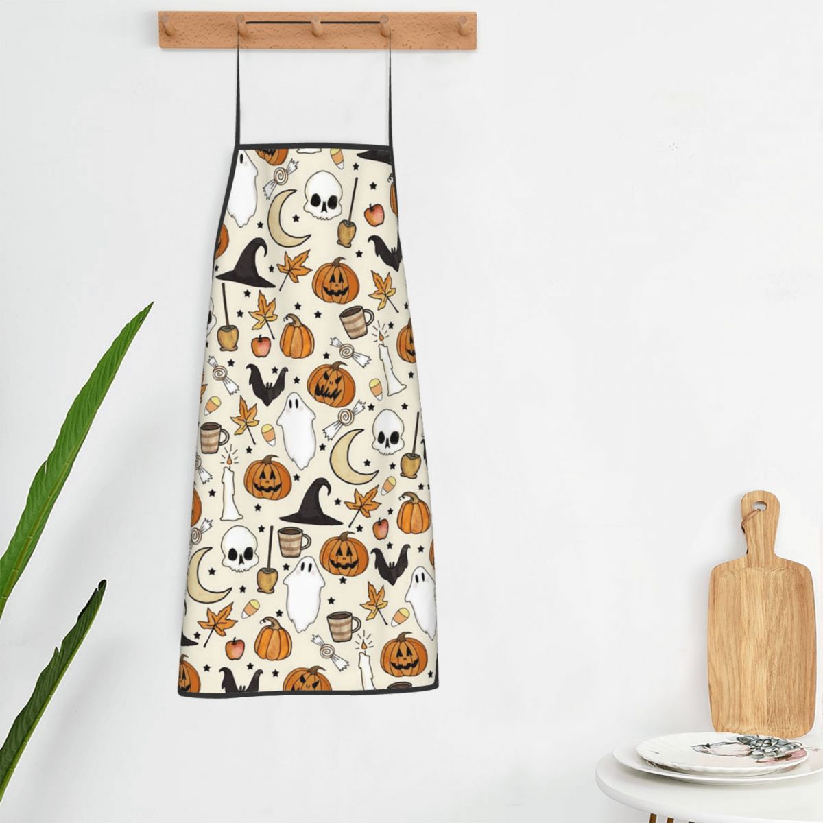 Kitchen Witch Baking - 할로윈 호박 마녀 박쥐 성 고양이