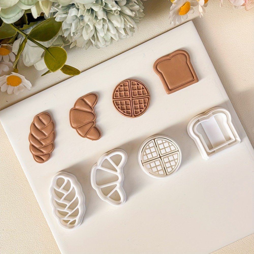 Cookie Cutter Set - 4종 빵 모양 쿠키 커터 세트,