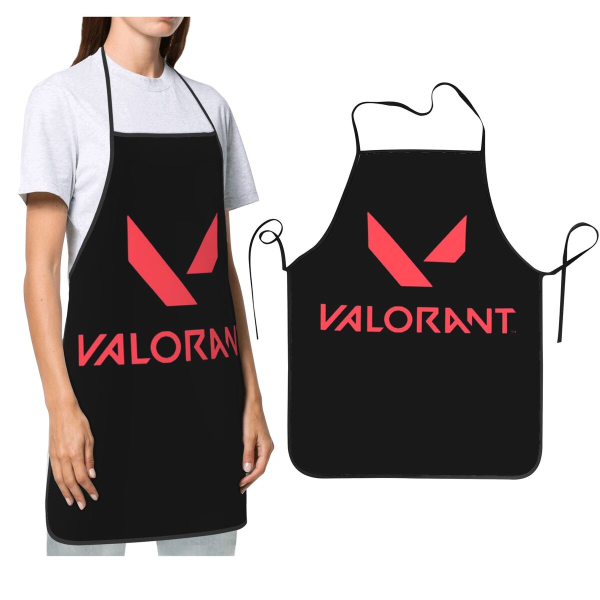 Kitchen Baking Game - V-Valorant Riot Games 슈팅 앞치마 요리사