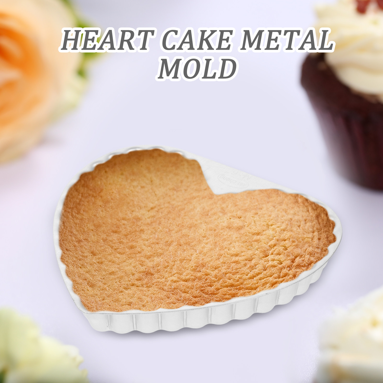 하트 케이크 팬 알루미늄 합금 비 스틱 베이킹 몰드 치 - Kitchen Baking Pans 리뷰 및 가격