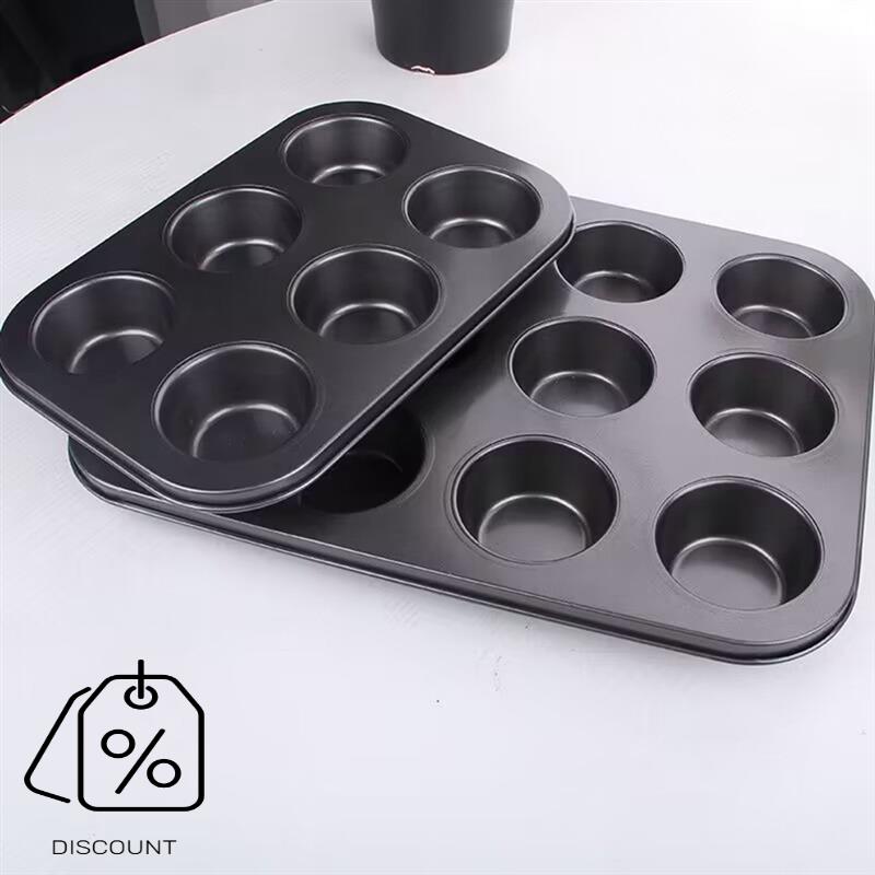 ABJO-3 팩 붙지 않는 머핀 팬 탄소강 컵케이크 팬 - Muffin Tin Nonstick 리뷰 및 가격