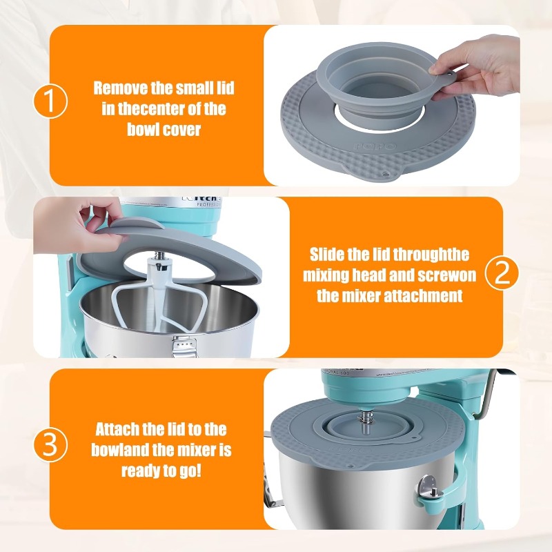 키친에이드 4.5-5쿼트 틸트헤드 스탠드 믹서와 호환되 - Kitchen Aid Baking Lid 리뷰 및 가격