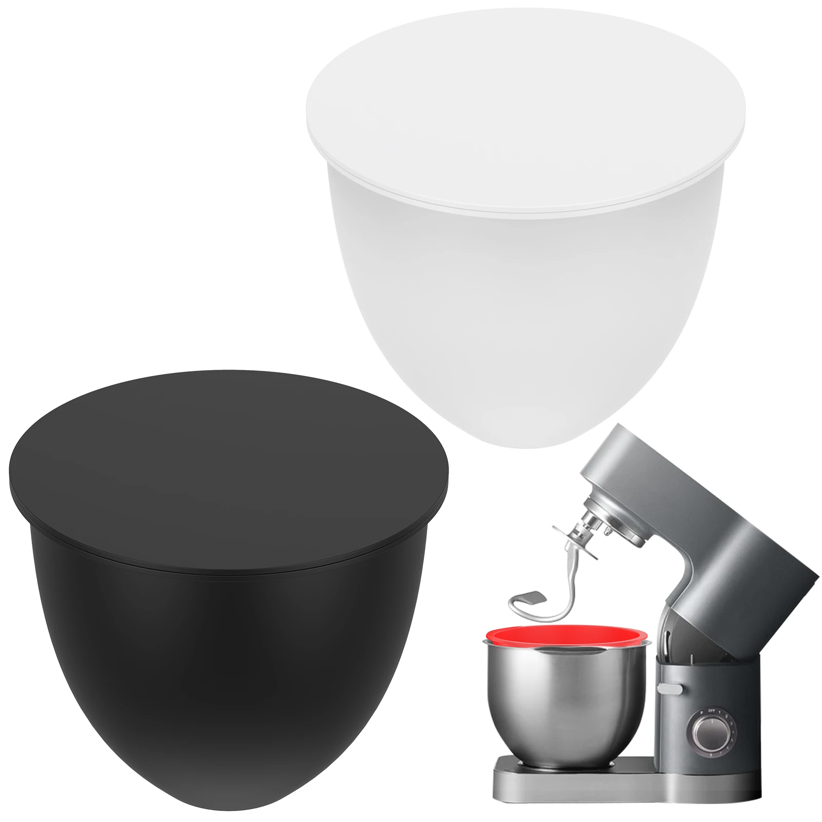 뚜껑이 포함된 3피스 실리콘 그릇, 믹서 액세서리, 키 - Kitchen Aid Baking Lid 리뷰 및 가격