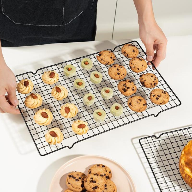 스테인레스 스틸 빵 비스킷 케이크 냉각 랙 드립 드라이 - Kitchen Baking Pans 리뷰 및 가격