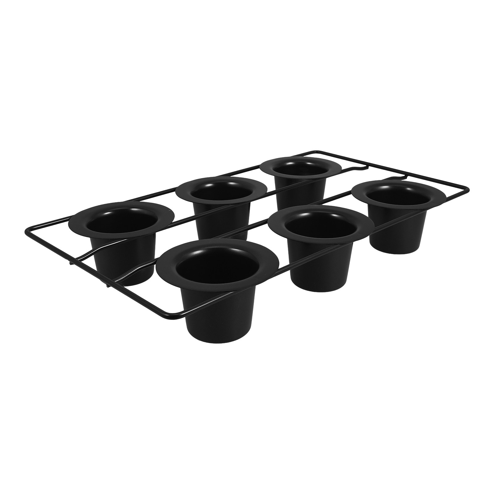 6컵용 튼튼한 블랙 카본 스틸 논스틱 딥 머핀 팬, 오 - Muffin Tin Nonstick 리뷰 및 가격