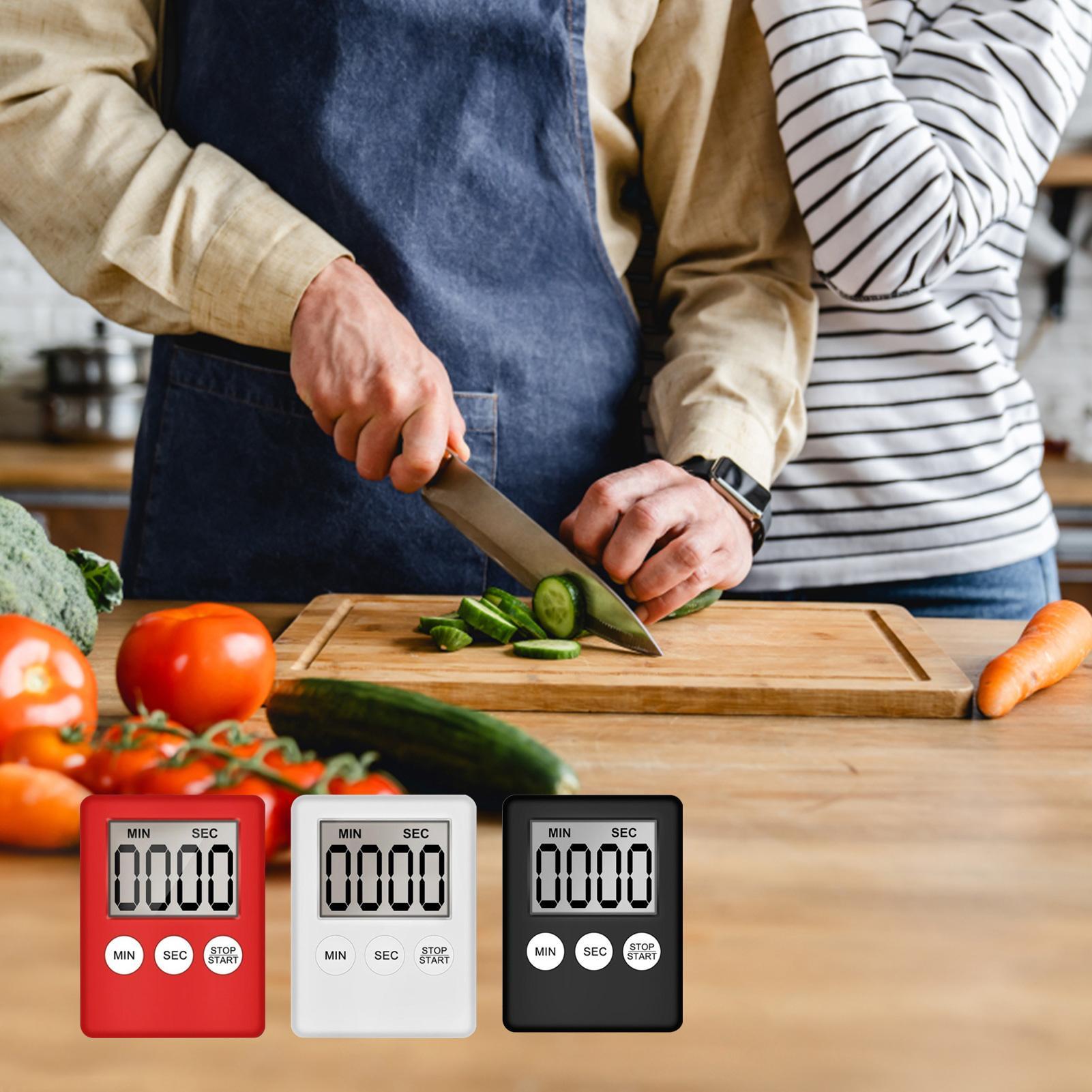 1pc 자기식 주방 타이머 디지털 요리 베이킹 LED  - Kitchen Baking Game 리뷰 및 가격