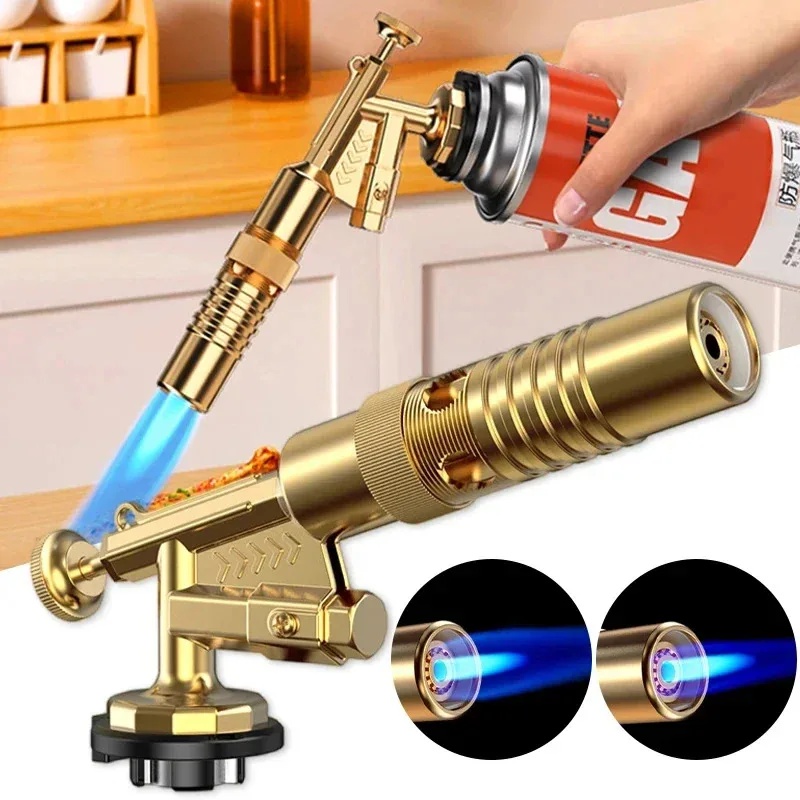 1PCS 바베큐 용접 토치 가스 버너 화염총 블로워 가 - Kitchen Baking Torch 리뷰 및 가격