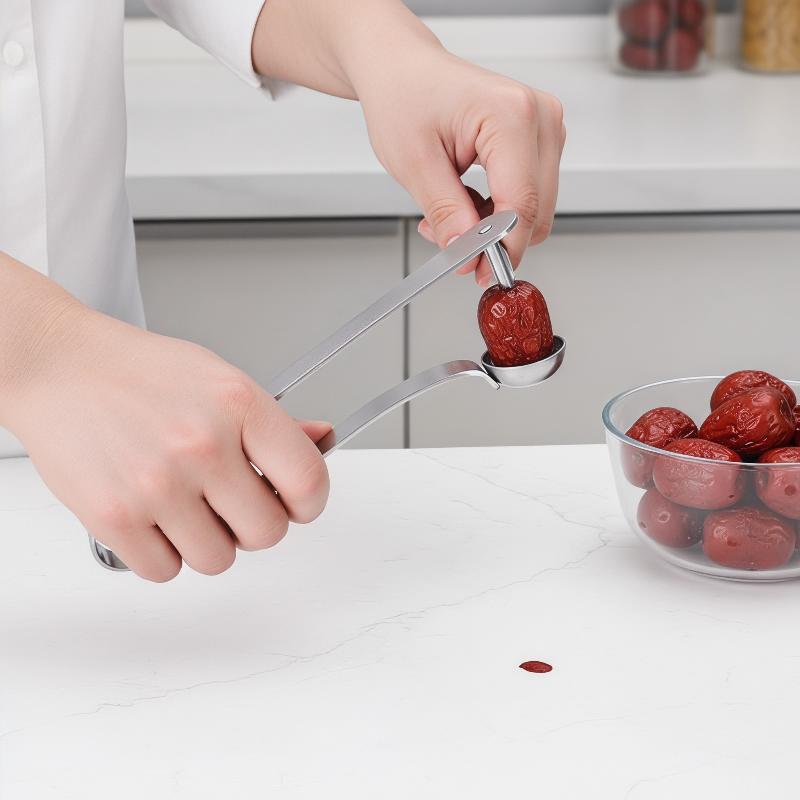 {YY30} 1개 스테인리스 스틸 대추 코어러, 간편한 - Kitchen Baking Tools 리뷰 및 가격