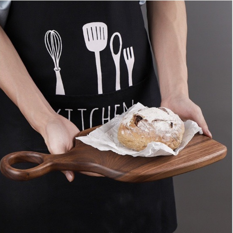 검은 호두 단단한 도마 나무 트레이 피자 보드 도마 주 - Kitchen For Baking 리뷰 및 가격