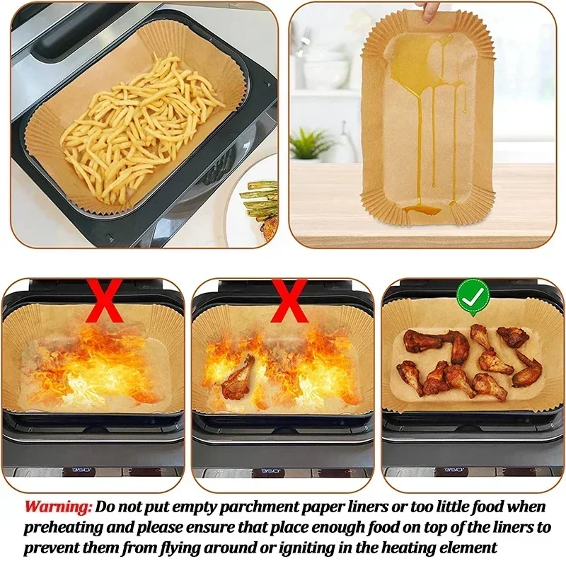 일회용 에어프라이어 종이 논스틱 주방 베이킹 에어프라이 - Kitchen Baking Sheets 리뷰 및 가격
