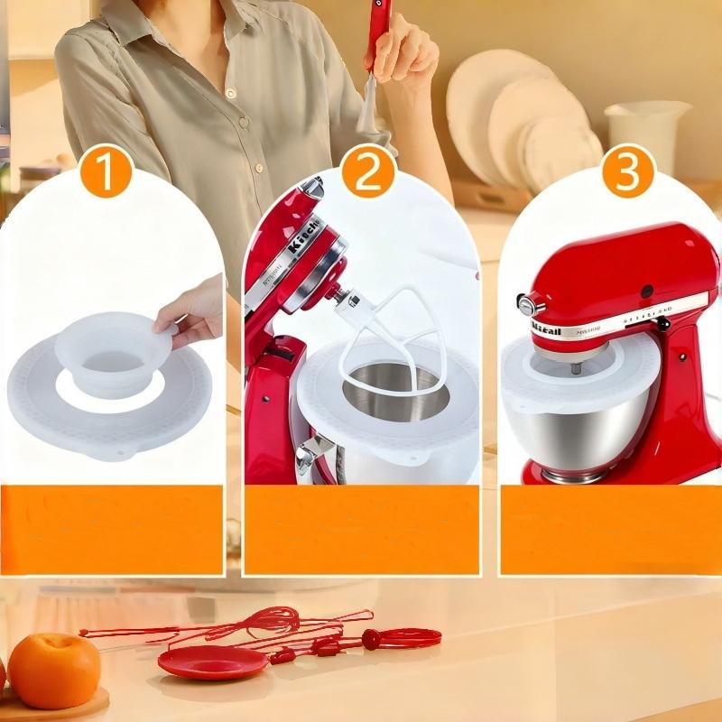 1Pcs DIY 실리콘 믹서 볼 뚜껑 4.5-5 쿼트  - Kitchen Aid Baking Lid 리뷰 및 가격