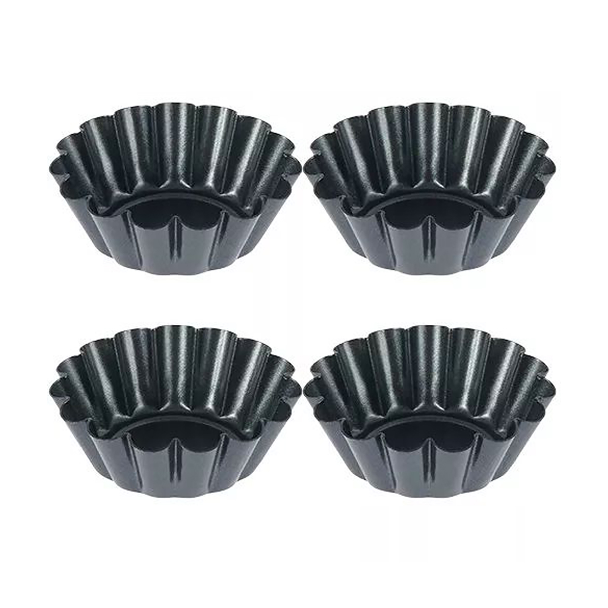 4PCS 미니 라운드 논스틱 타트 팬 타르틀렛 몰드 에 - Muffin Tin Nonstick 리뷰 및 가격