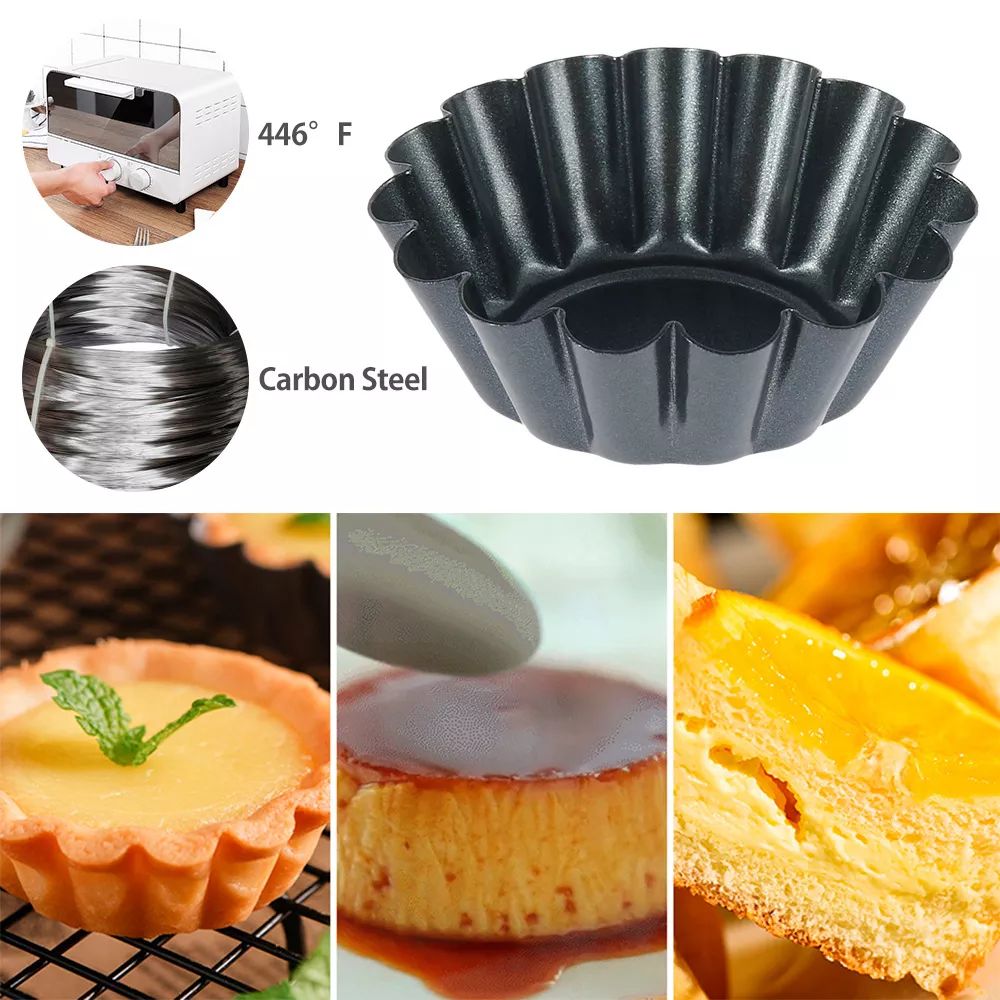 4PCS 미니 라운드 논스틱 타트 팬 타르틀렛 몰드 에 - Muffin Tin Nonstick 리뷰 및 가격