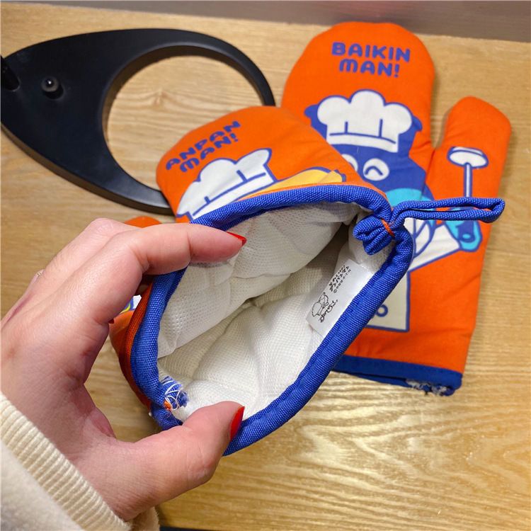 2pcs Anpanman 전자레인지 절연 장갑 가정용  - Kitchen For Baking 리뷰 및 가격