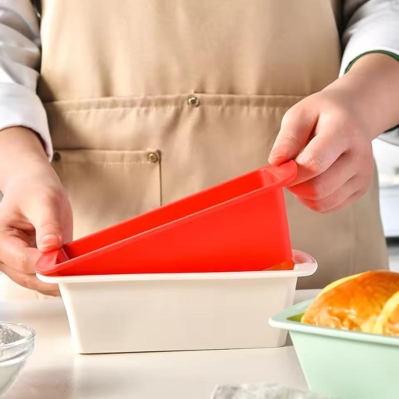 1/4Pcs 가정용 직사각형 실리콘 몰드 캔디 토스트  - Kitchen Baking Pans 리뷰 및 가격