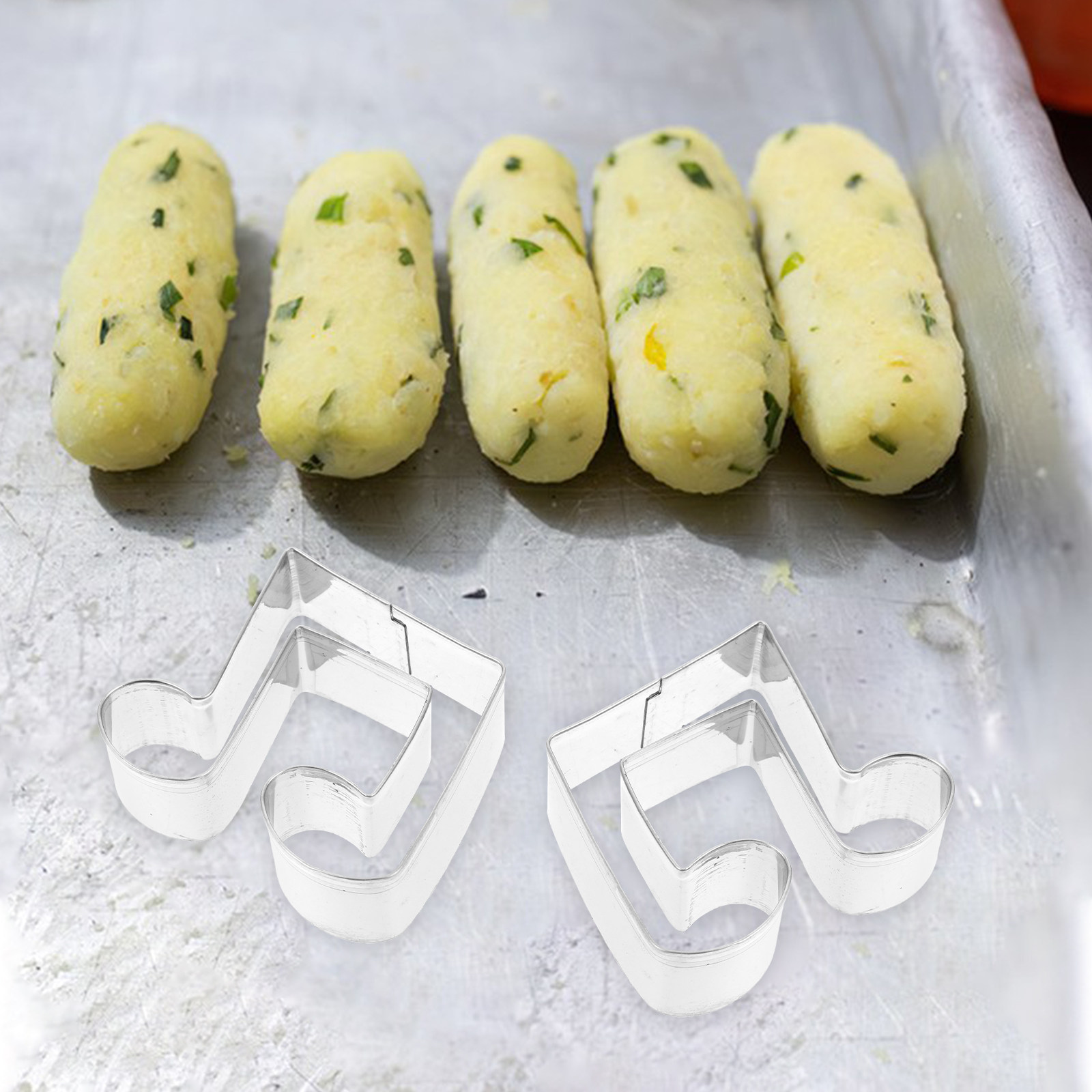 1세트 스테인리스 스틸 음표 쿠키 커터 세트 바이올린  - Cookie Cutter Set 리뷰 및 가격