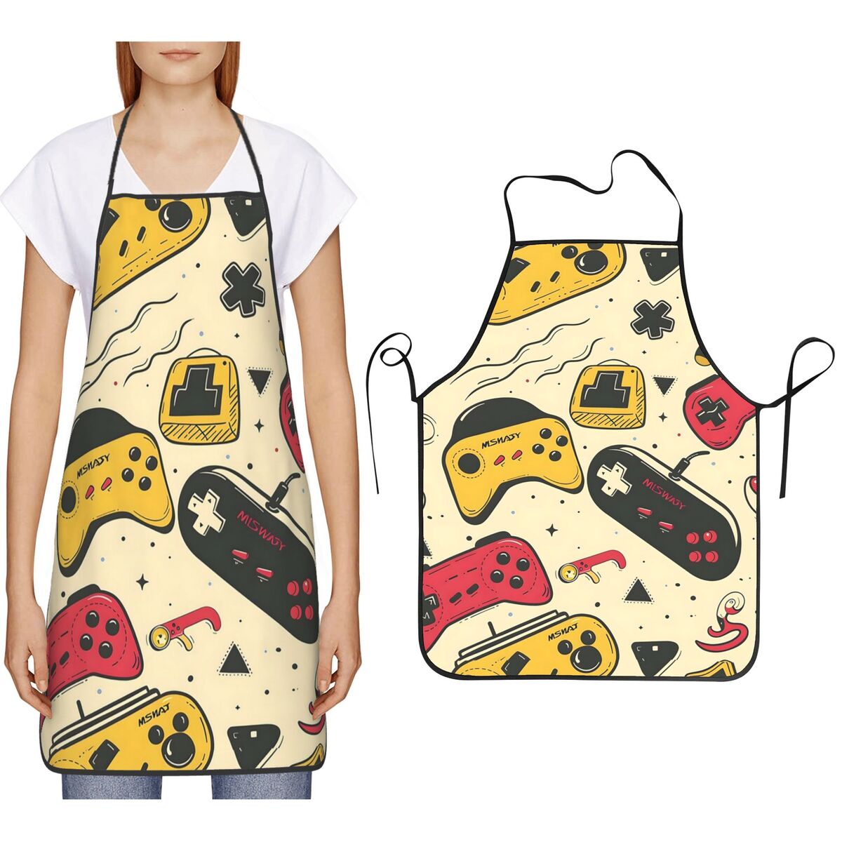 게이머 컨트롤러 비디오 게임 빈티지 앞치마 요리사 요리 - Kitchen Baking Game 리뷰 및 가격