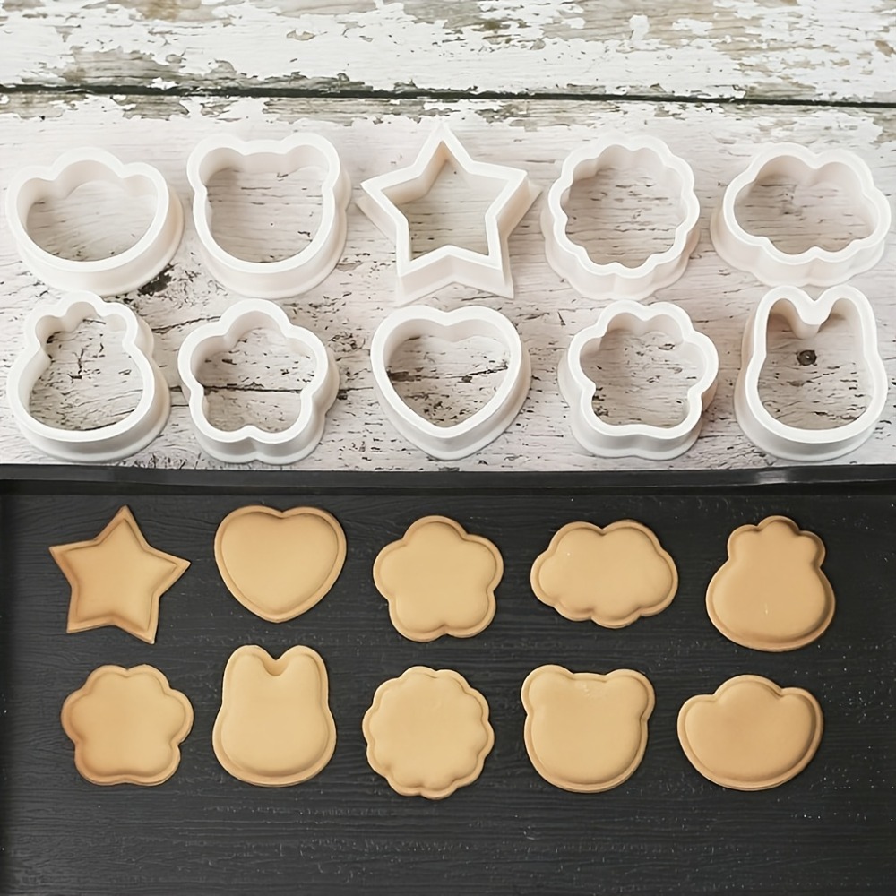 10개 쿠키/비스킷 커터 세트, 동물, 별, 하트 &  - Cookie Cutter Set 리뷰 및 가격