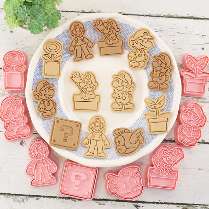애니메이션 마리오 게임 가족 쿠키 도구 세트 피규어 D - Kitchen Baking Game 리뷰 및 가격