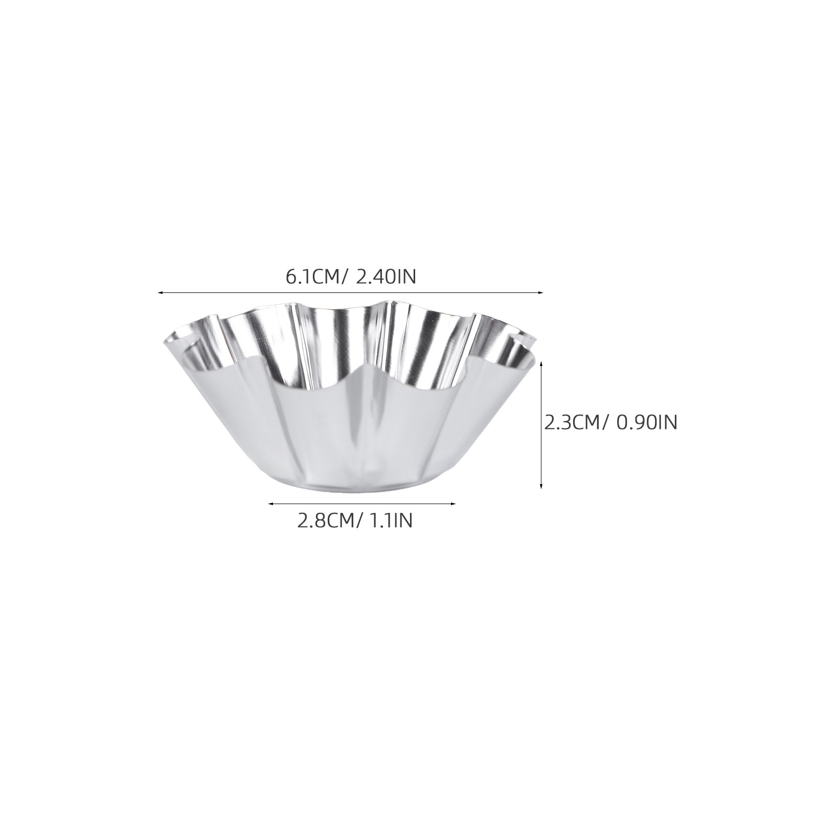 6Pcs 국화 타트 팬 베이킹을위한 비 스틱 스테인레스 - Muffin Tin Nonstick 리뷰 및 가격