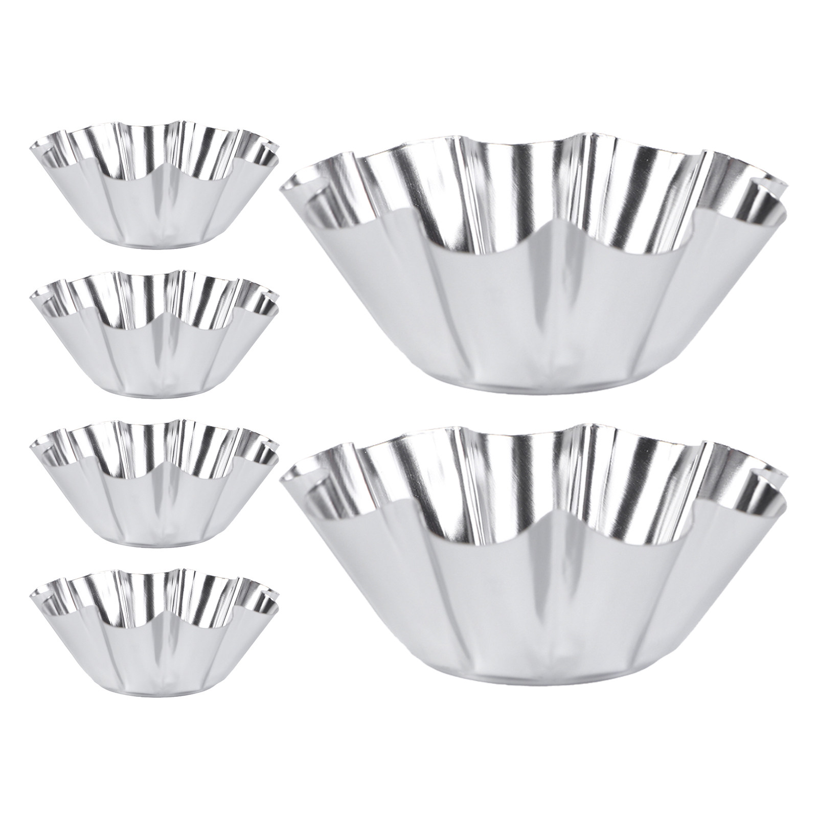 6Pcs 국화 타트 팬 베이킹을위한 비 스틱 스테인레스 - Muffin Tin Nonstick 리뷰 및 가격