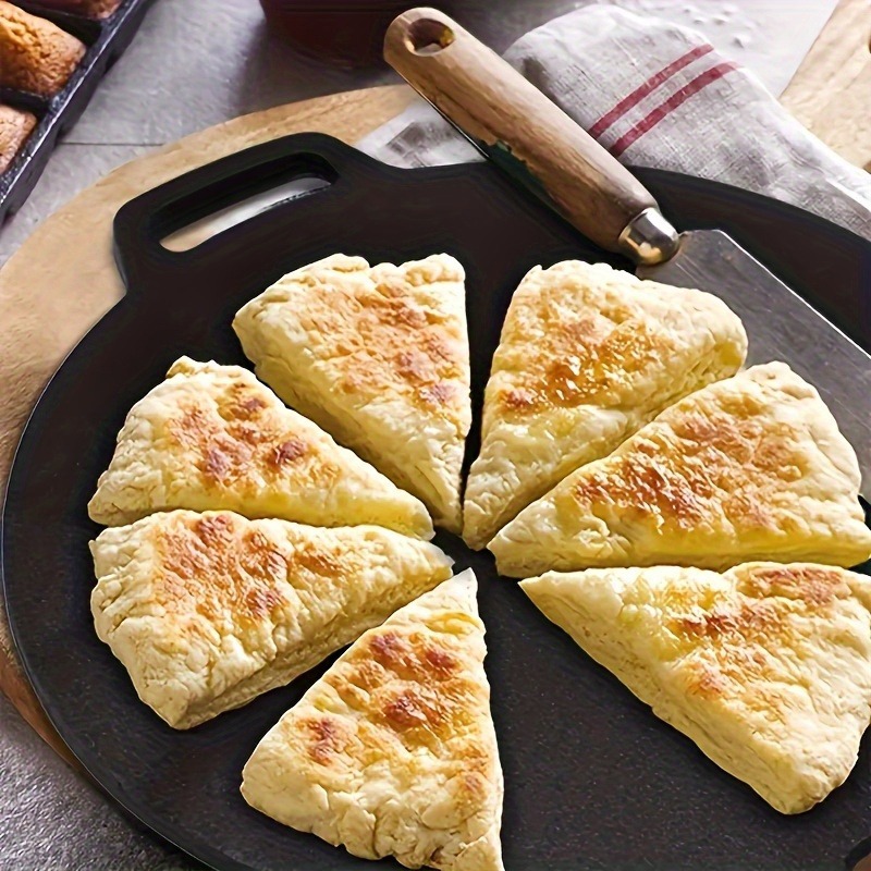 1pcs 주철 야외 그릴 팬 캠핑 및 홈 바베큐 요리  - Kitchen Baking Sheets 리뷰 및 가격