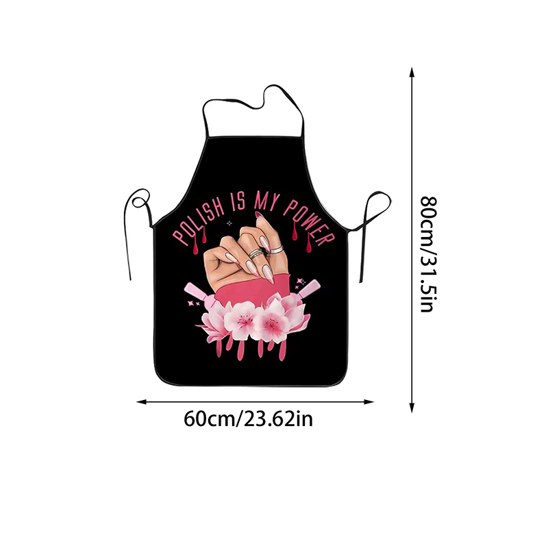 1Pcs 네일 아트 인쇄 뷰티 주방 여성 앞치마 가정용 - Baking In Kitchen 리뷰 및 가격