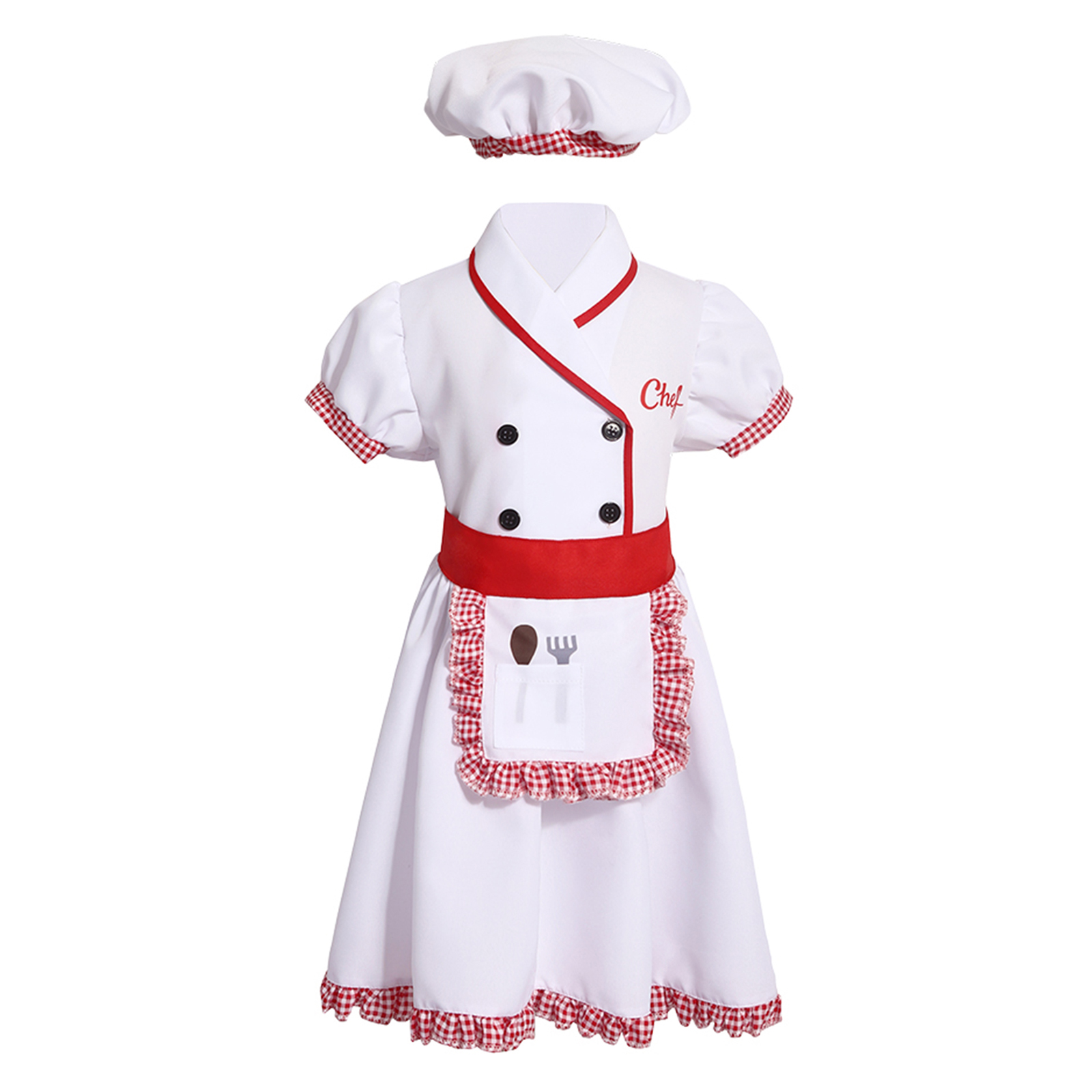 어린이 요리사 의상 소년 소녀 요리 주방 앞치마와 모자 - Cooking Chef Xl 리뷰 및 가격