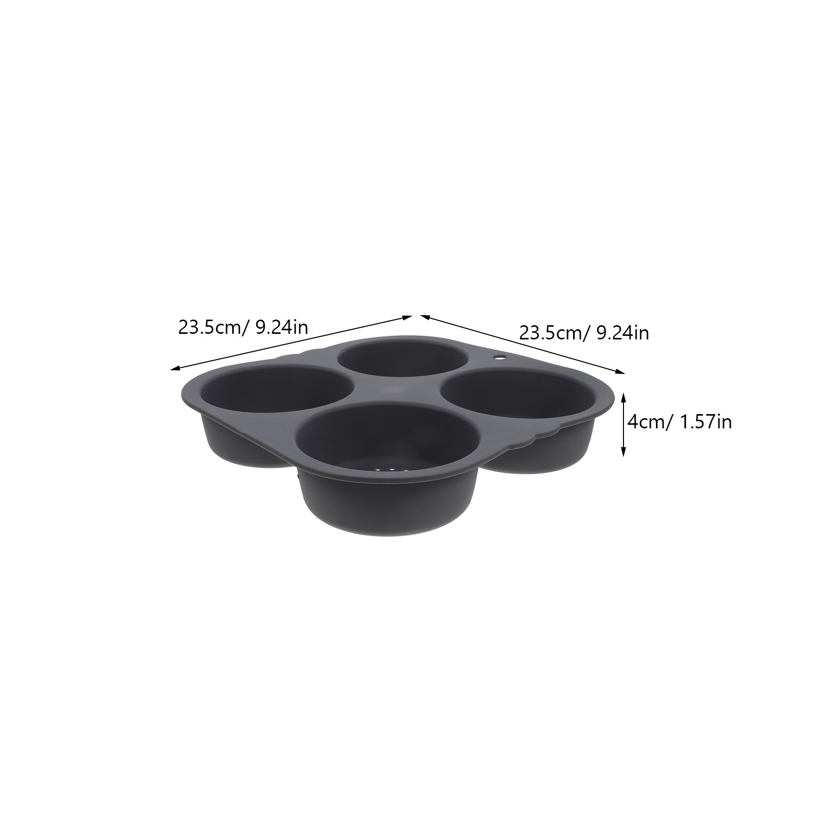 2Pcs 4-캐비티 실리콘 햄버거 빵 몰드 가족 모임을 - Kitchen Baking Pans 리뷰 및 가격
