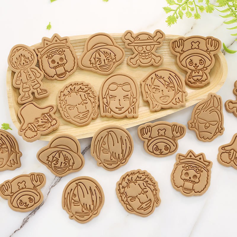 원피스 쿠킹 몰드 루피 조로 쵸퍼 해골 쿠키 몰드 액션 - Kitchen For Baking 리뷰 및 가격