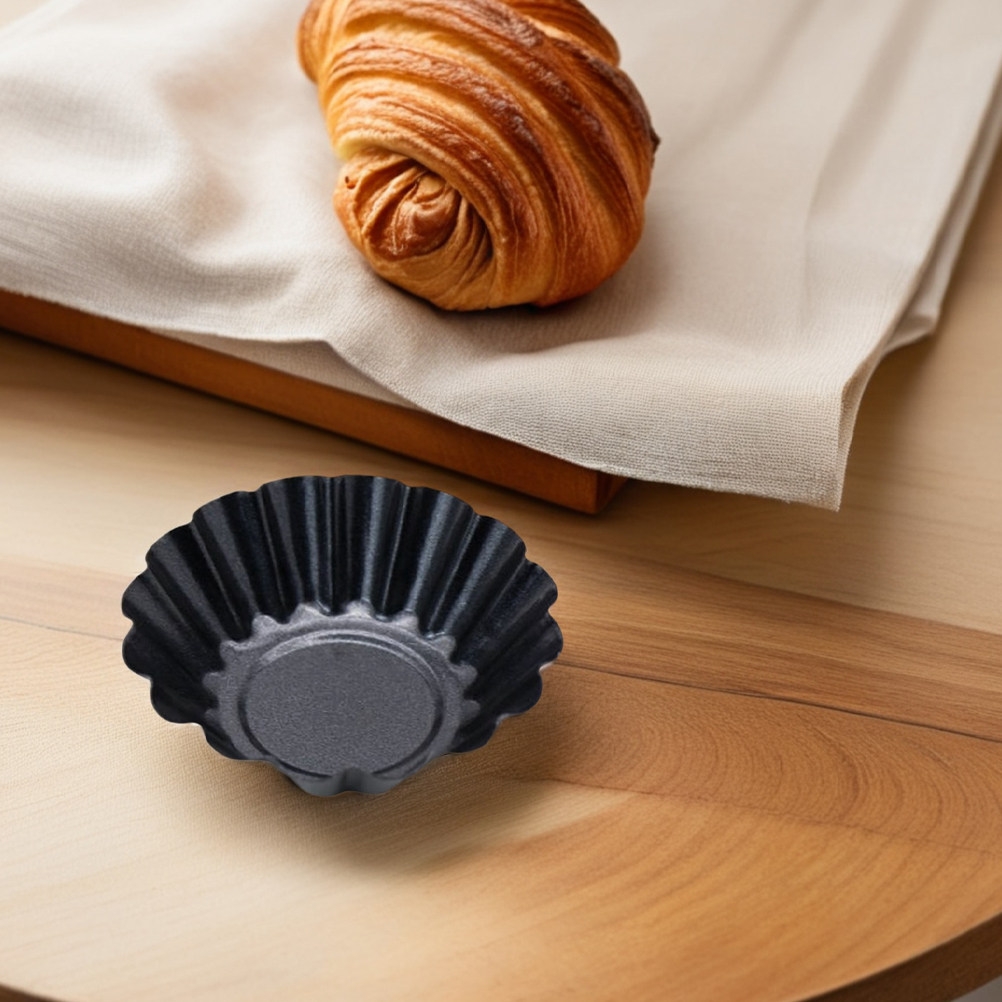 12Pcs 비 스틱 계란 타트 금형 탄소강 국화 모양  - Muffin Tin Nonstick 리뷰 및 가격