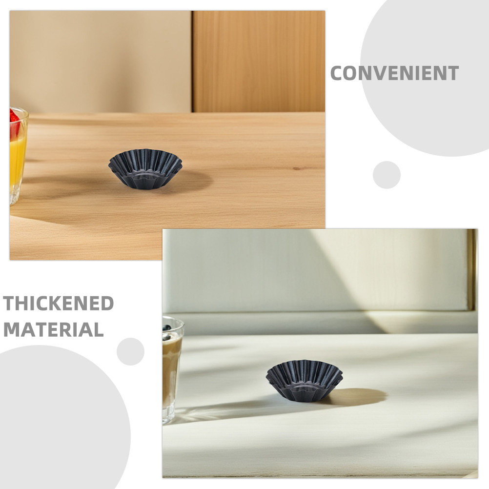 12Pcs 비 스틱 계란 타트 금형 탄소강 국화 모양  - Muffin Tin Nonstick 리뷰 및 가격