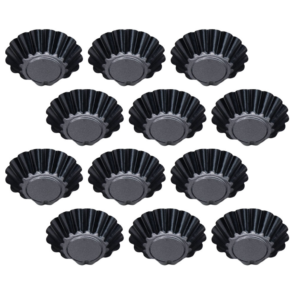 12Pcs 비 스틱 계란 타트 금형 탄소강 국화 모양  - Muffin Tin Nonstick 리뷰 및 가격