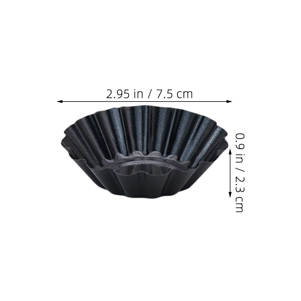 12Pcs 비 스틱 계란 타트 금형 탄소강 국화 모양  - Muffin Tin Nonstick 리뷰 및 가격