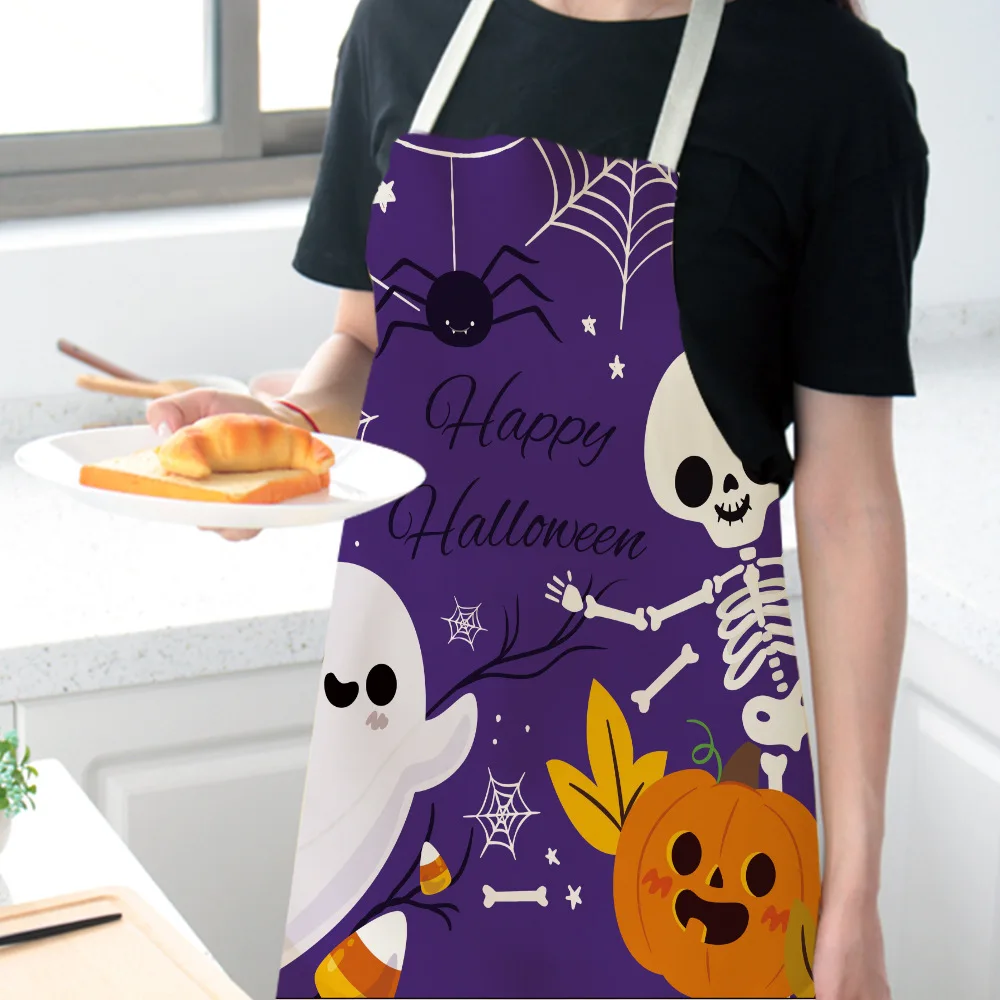 호박 마녀 공포 해피 할로윈 주방 앞치마, 가정 요리  - Kitchen Witch Baking 리뷰 및 가격